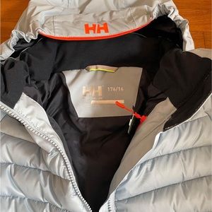 NWT Helly Hansen Juniors Serene Ski Jacket Light Blue Sz 16